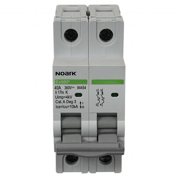 Noark N84454-2P-MCB 40A/360VDC